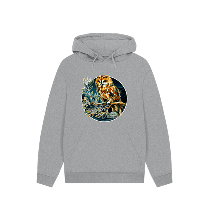 Athletic Grey Tawny Owl Hoodie