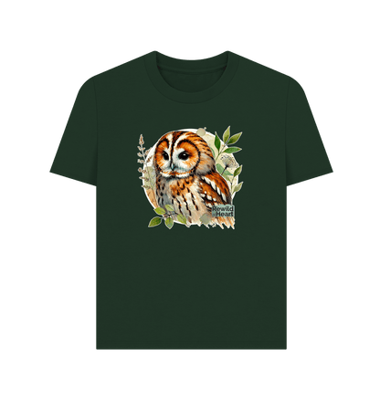 Evergreen Tawny Owl Forest Women's Classic T-Shirt