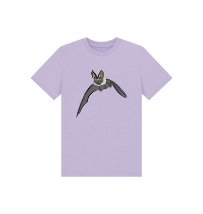 Soft Lilac Printed Kids T-Shirt Front