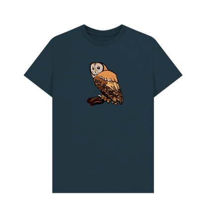Denim Blue Printed T-shirt Front