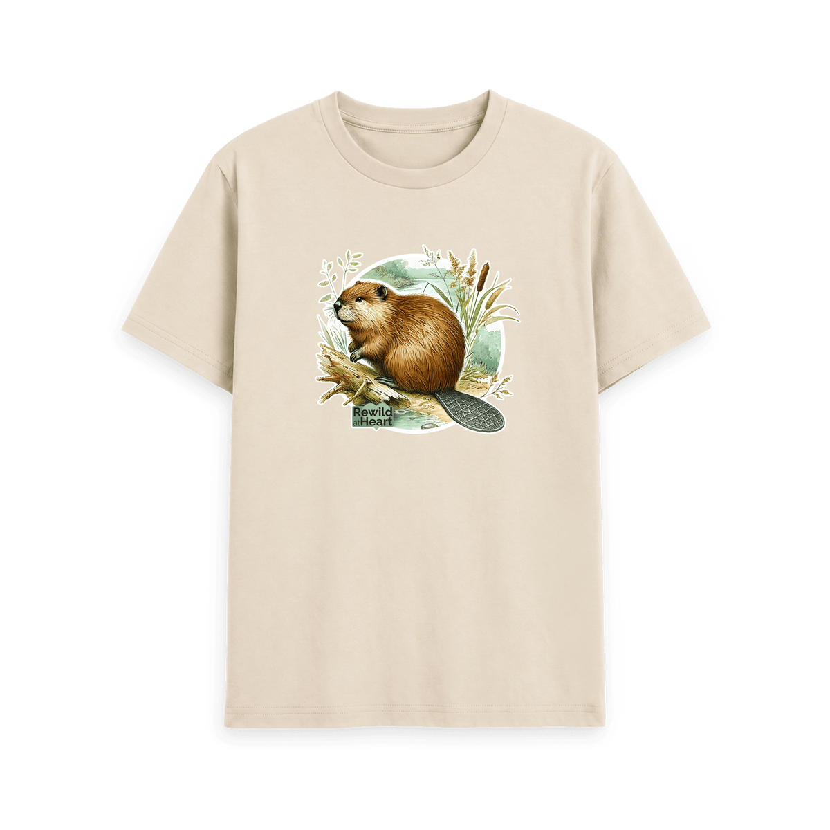 Oat Printed T-shirt Front