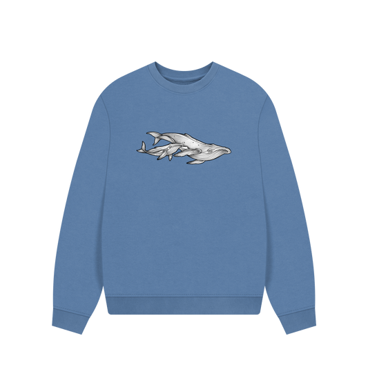 Solent Printed Sweater Front