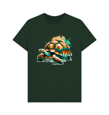 Evergreen Giant Tortoise Wildflower Men's T-Shirt