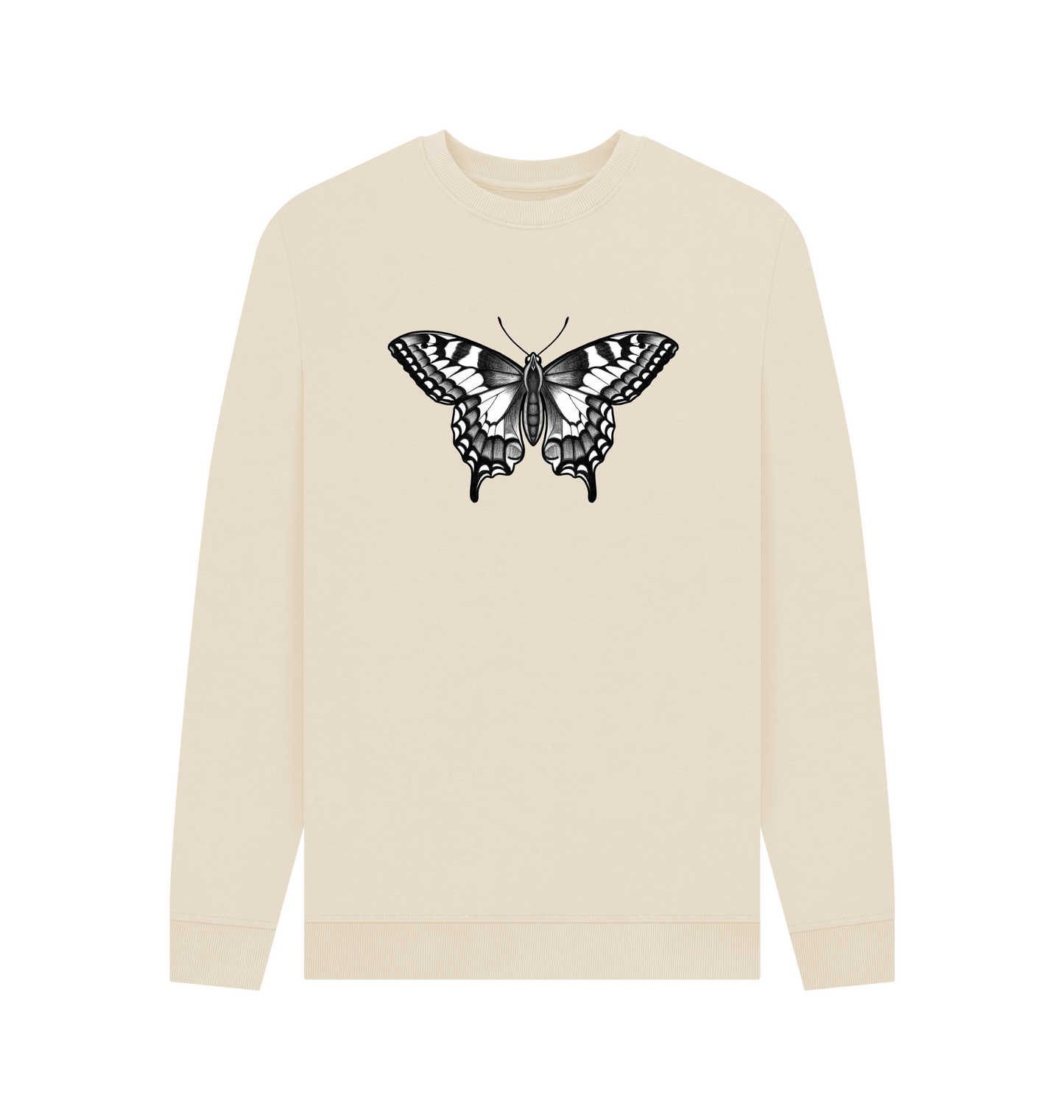 Oat Printed Sweater Front