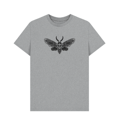 Athletic Grey Printed T-shirt Front
