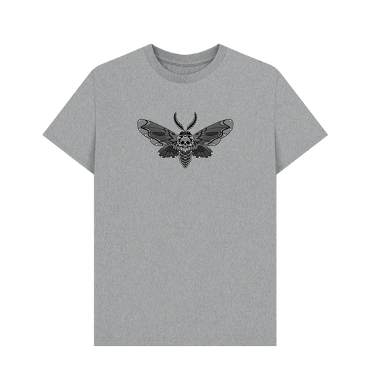 Athletic Grey Printed T-shirt Front