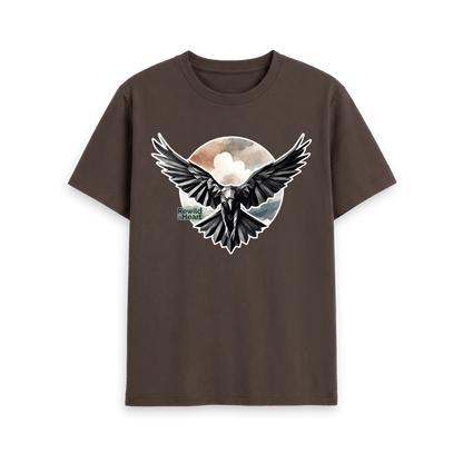Chocolate Printed T-shirt Front