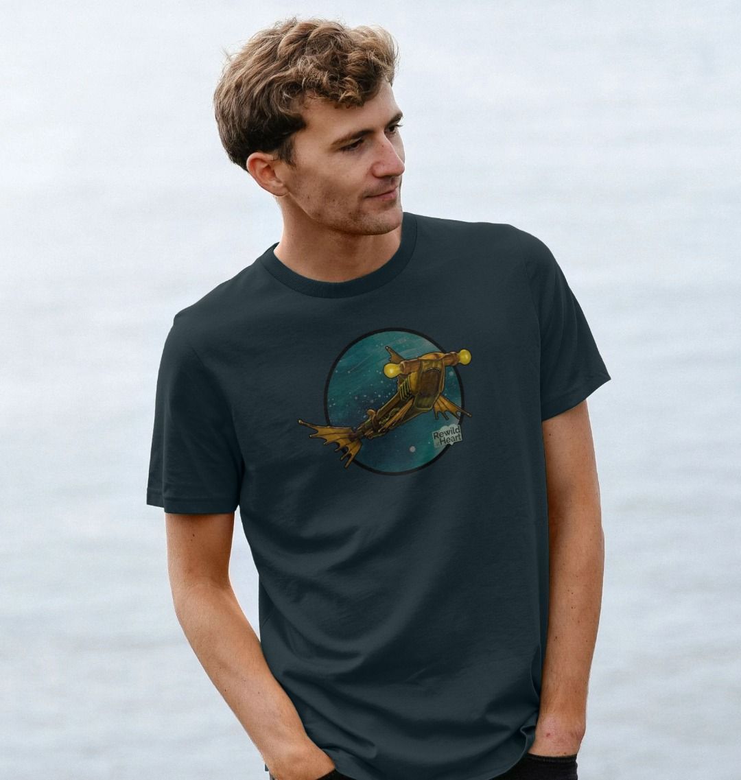 Steampunk Hammerhead Shark Men's T-Shirt