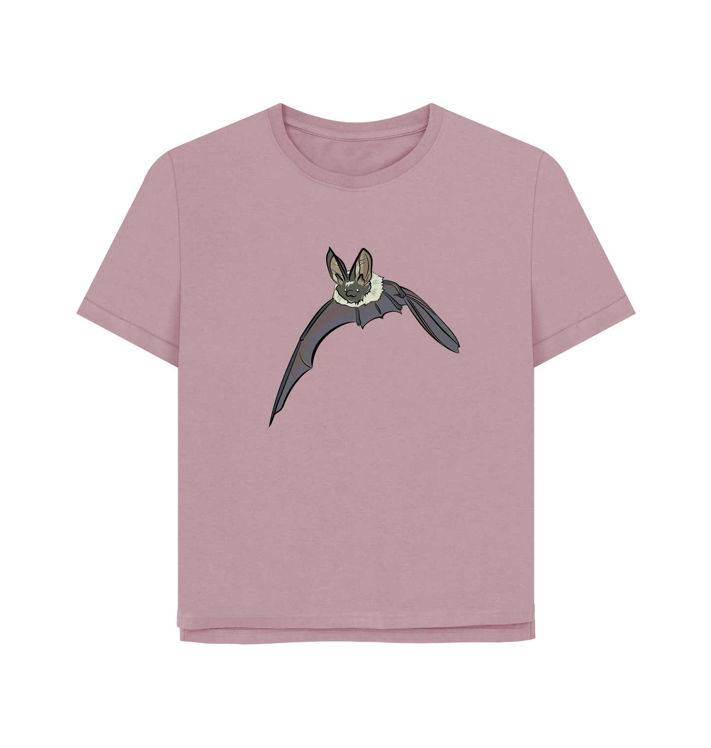 Mauve Printed T-shirt Front