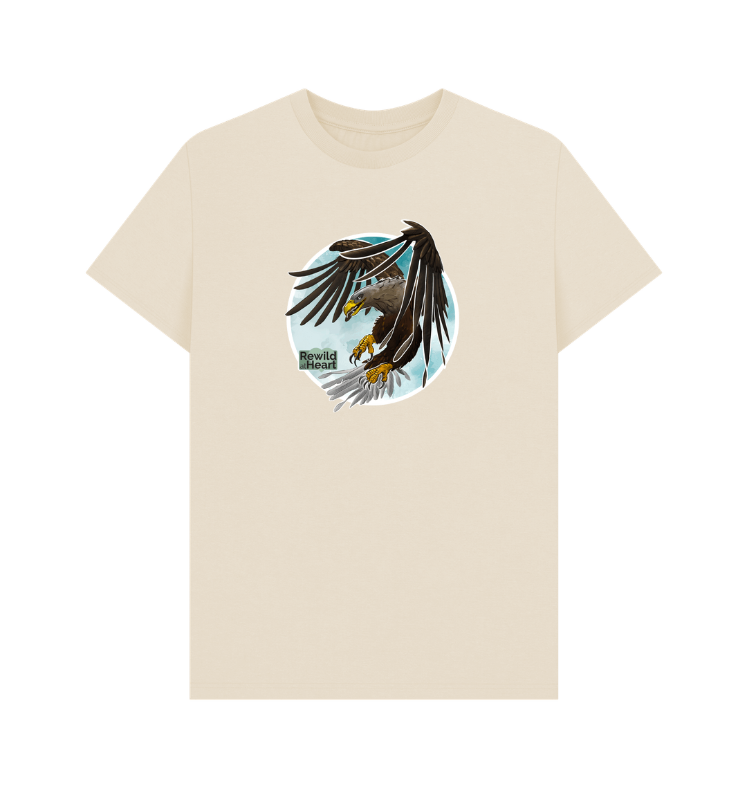 Oat White-Tailed Eagle Flight Men's T-Shirt