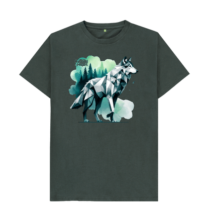 Dark Grey Wolf Men's T-Shirt