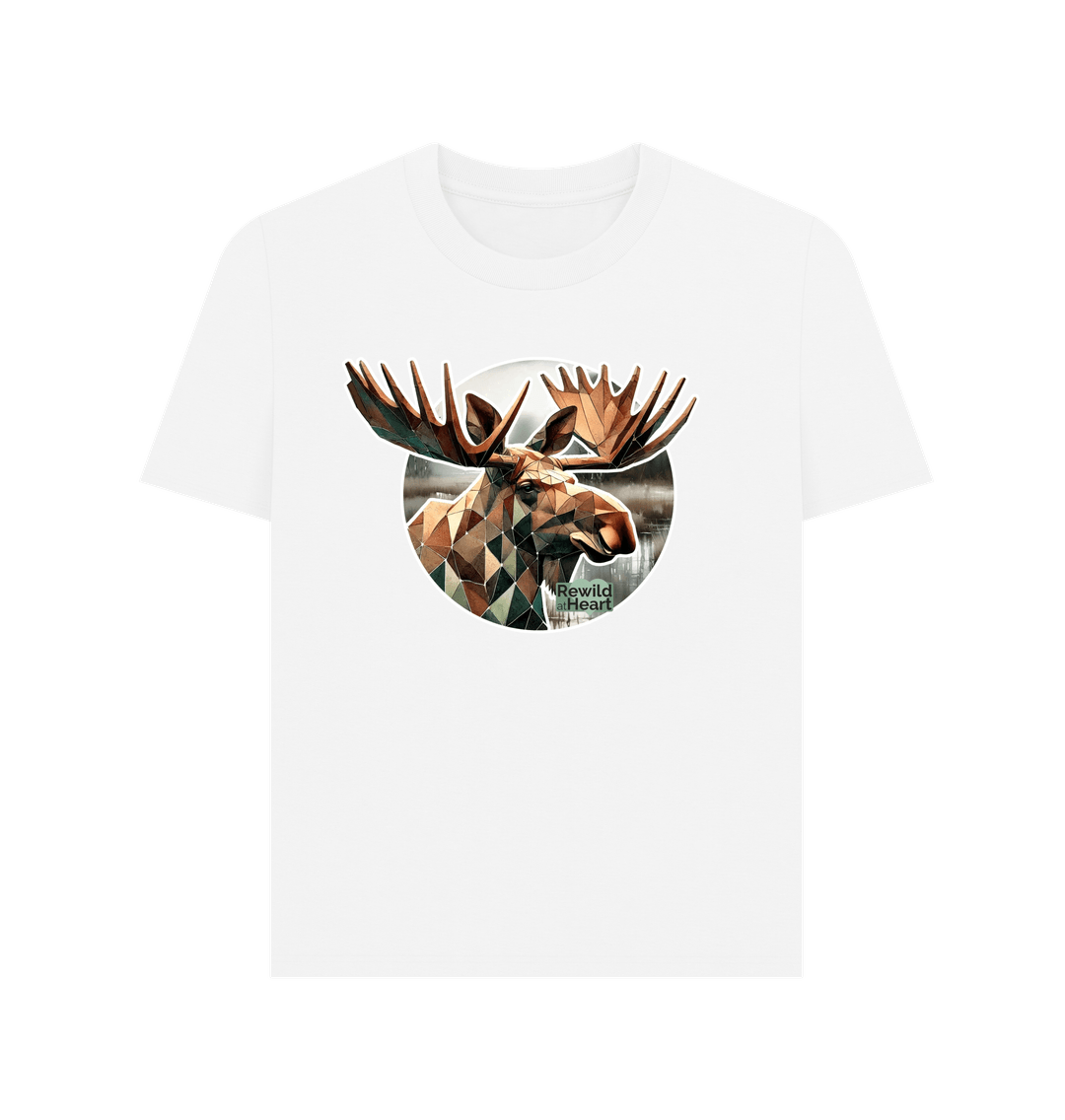 White Guardian Elk Women's Classic T-Shirt