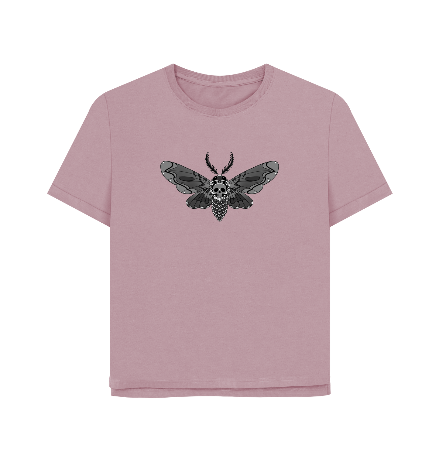 Mauve Printed T-shirt Front