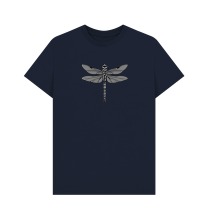 Navy Blue Printed T-shirt Front