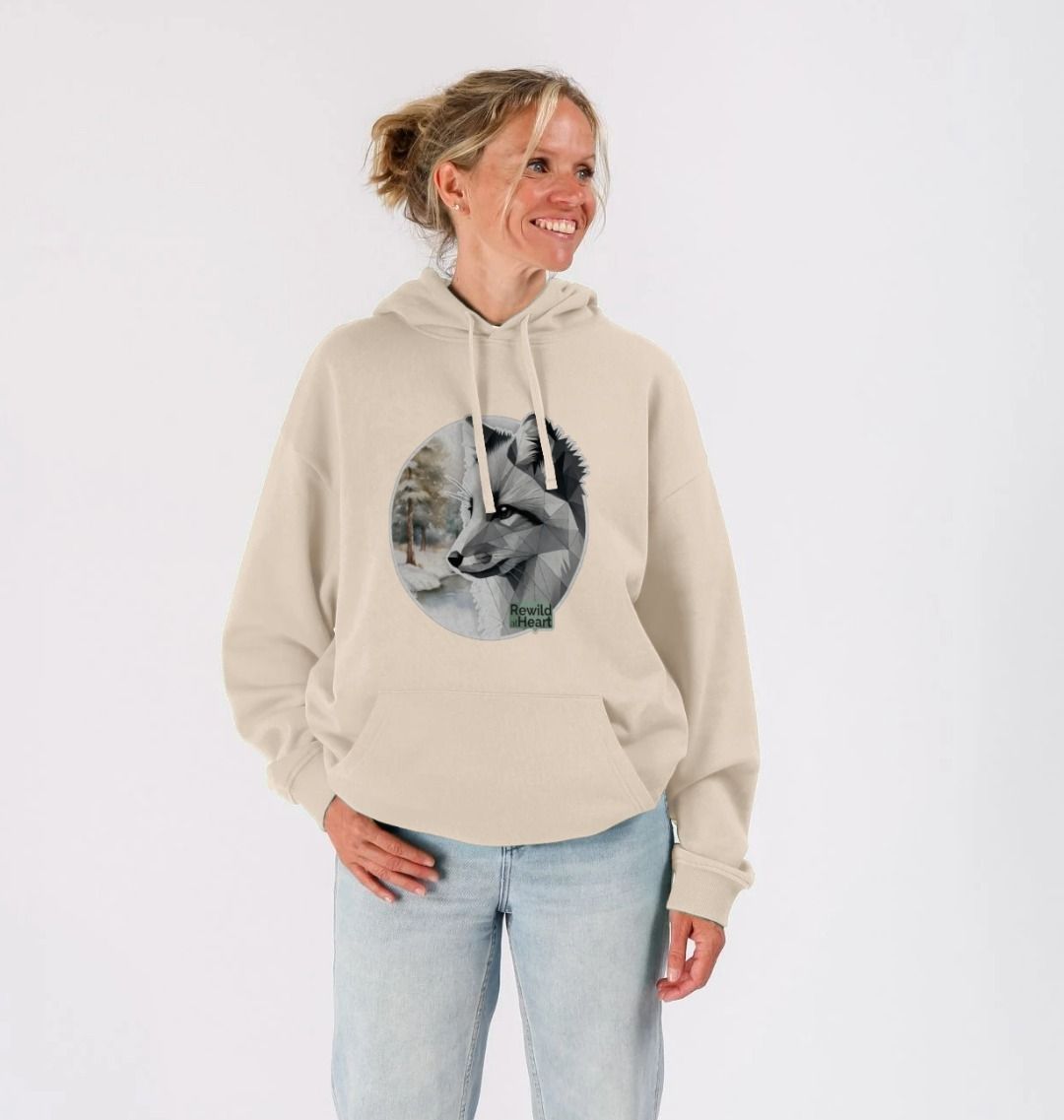 Silent Arctic Fox Hoodie