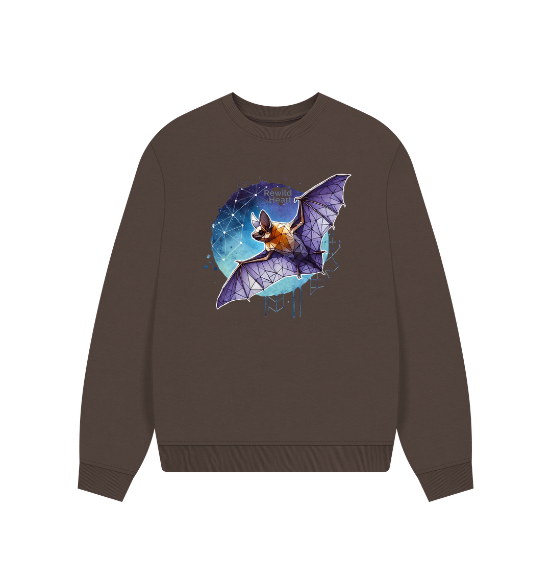 Chocolate Bat Summer | Women's Oversized Jumper