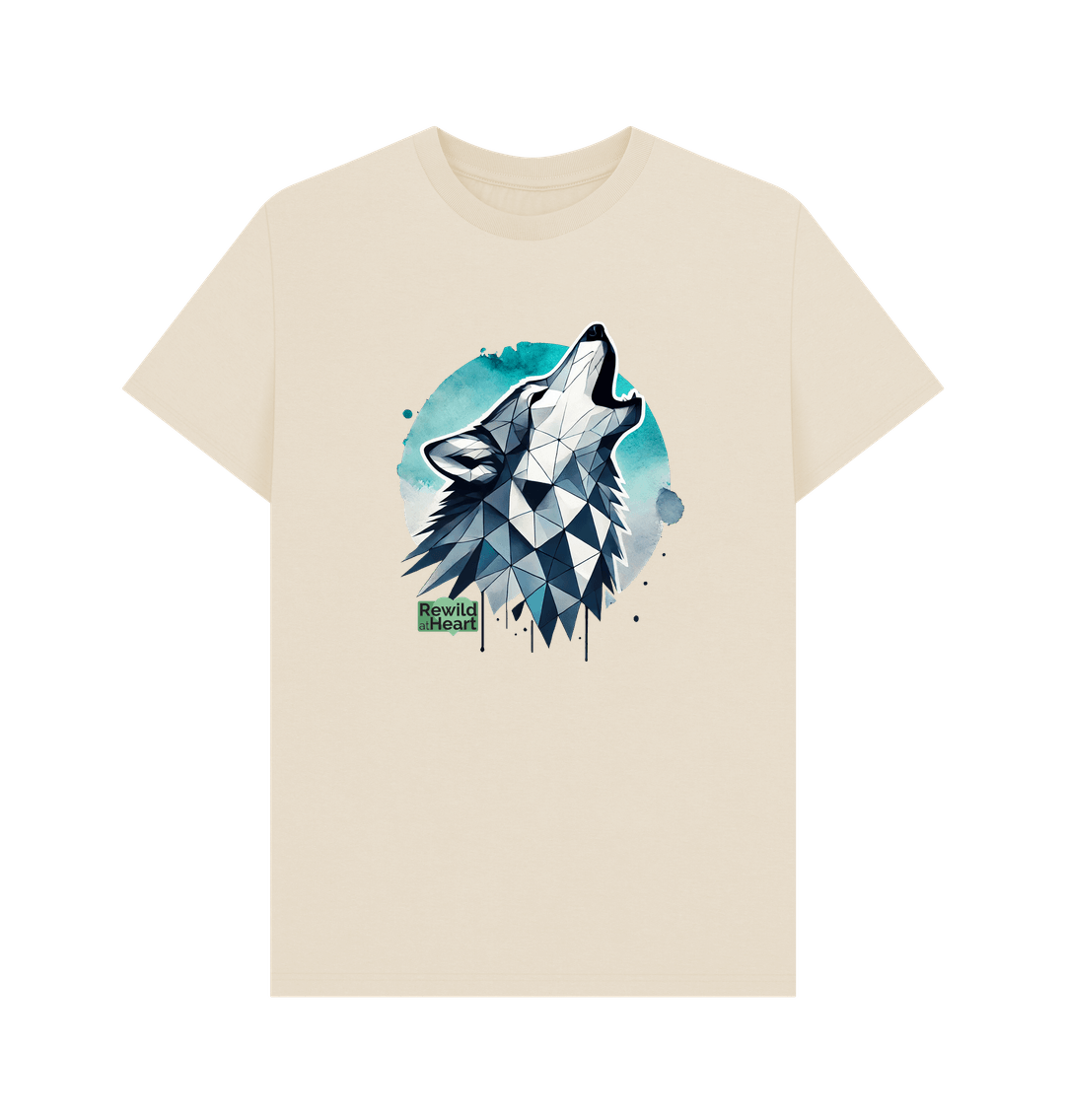 Oat Primal Wolf Howl Men's T-Shirt