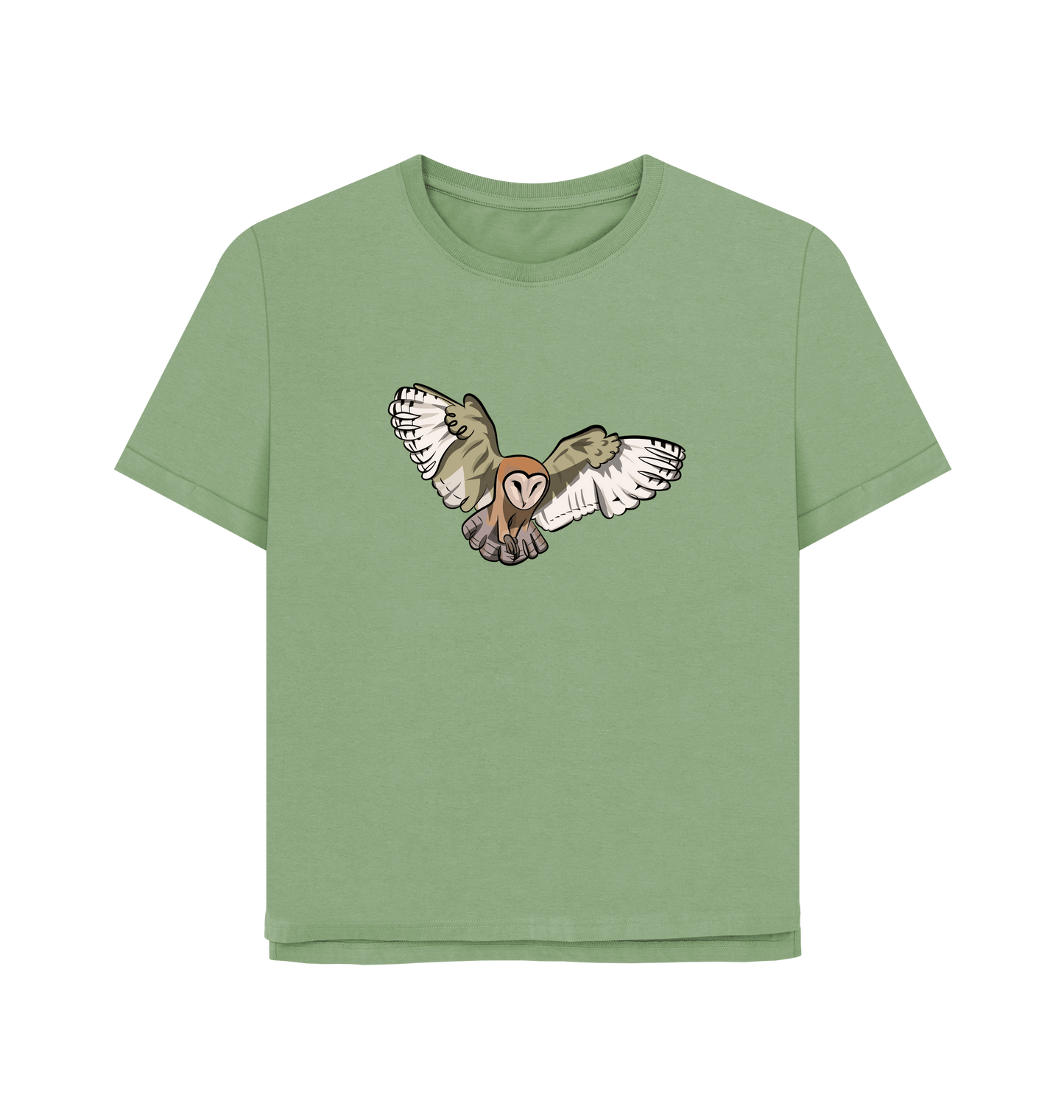 Sage Printed T-shirt Front