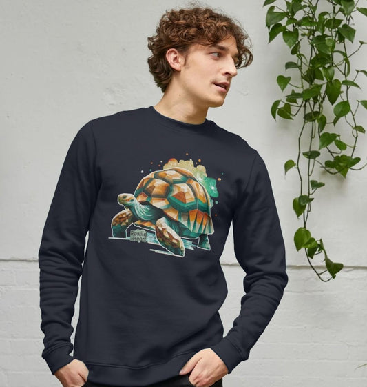 Giant Tortoise Wildflower Men's Sweater