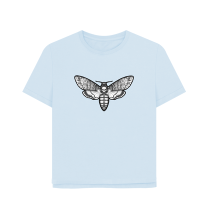 Sky Blue Printed T-shirt Front