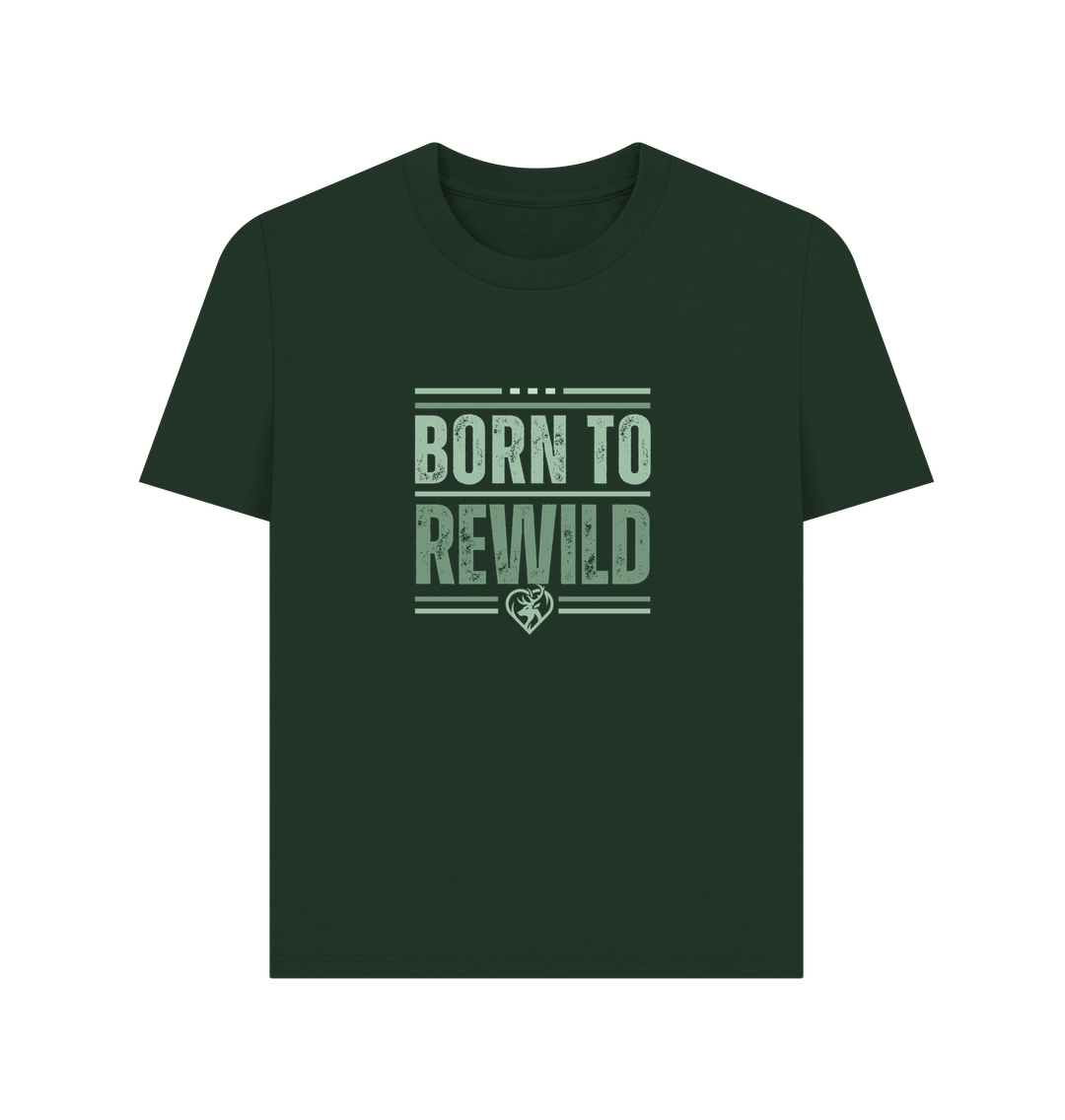 Evergreen Born to Rewild, Women's Classic T-Shirt