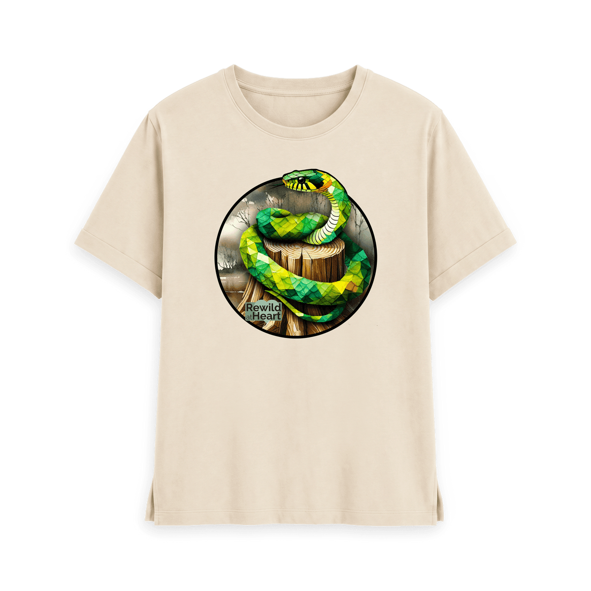 Oat Printed T-shirt Front