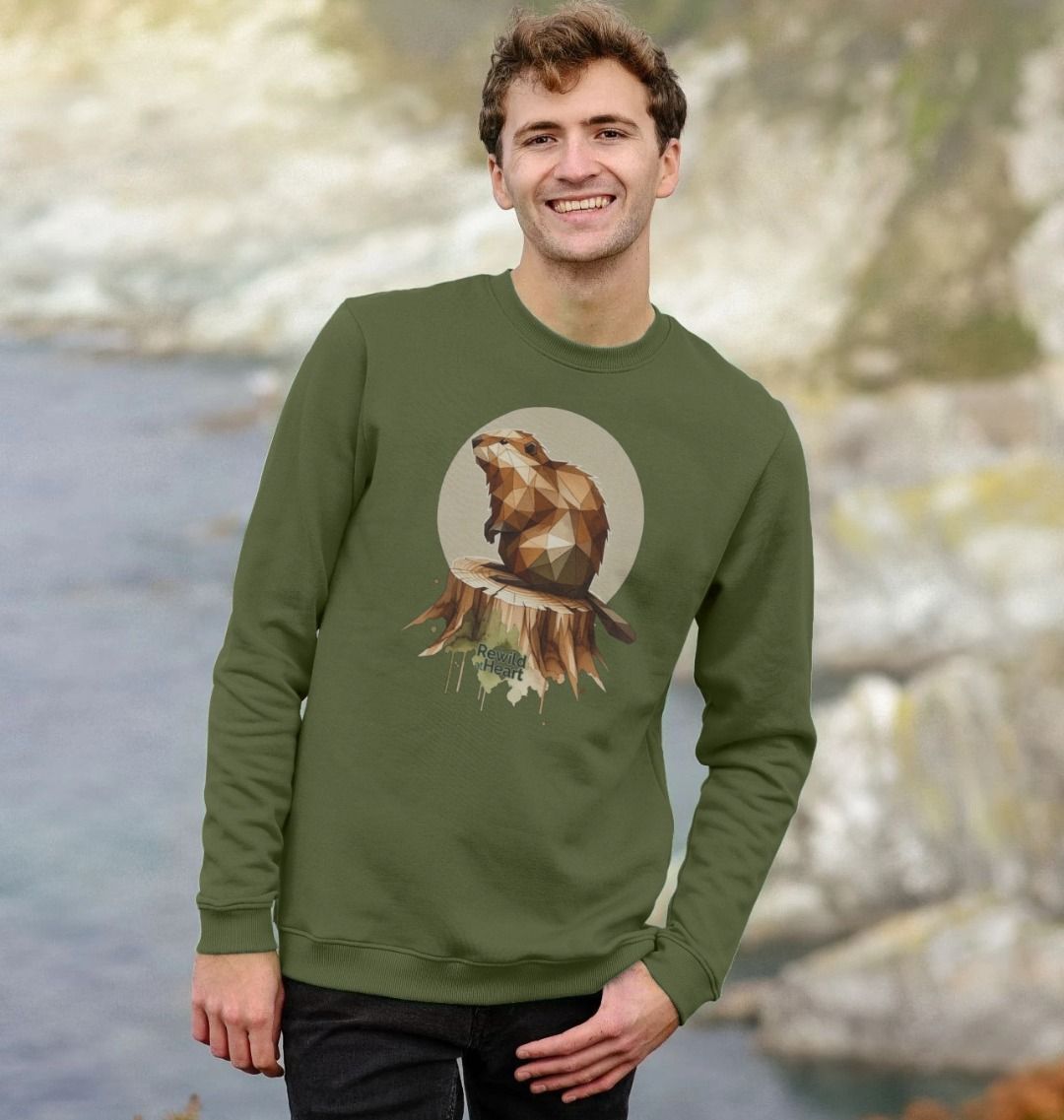 Wild Beaver Men's Sweater