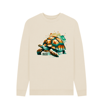 Oat Printed Sweater Front