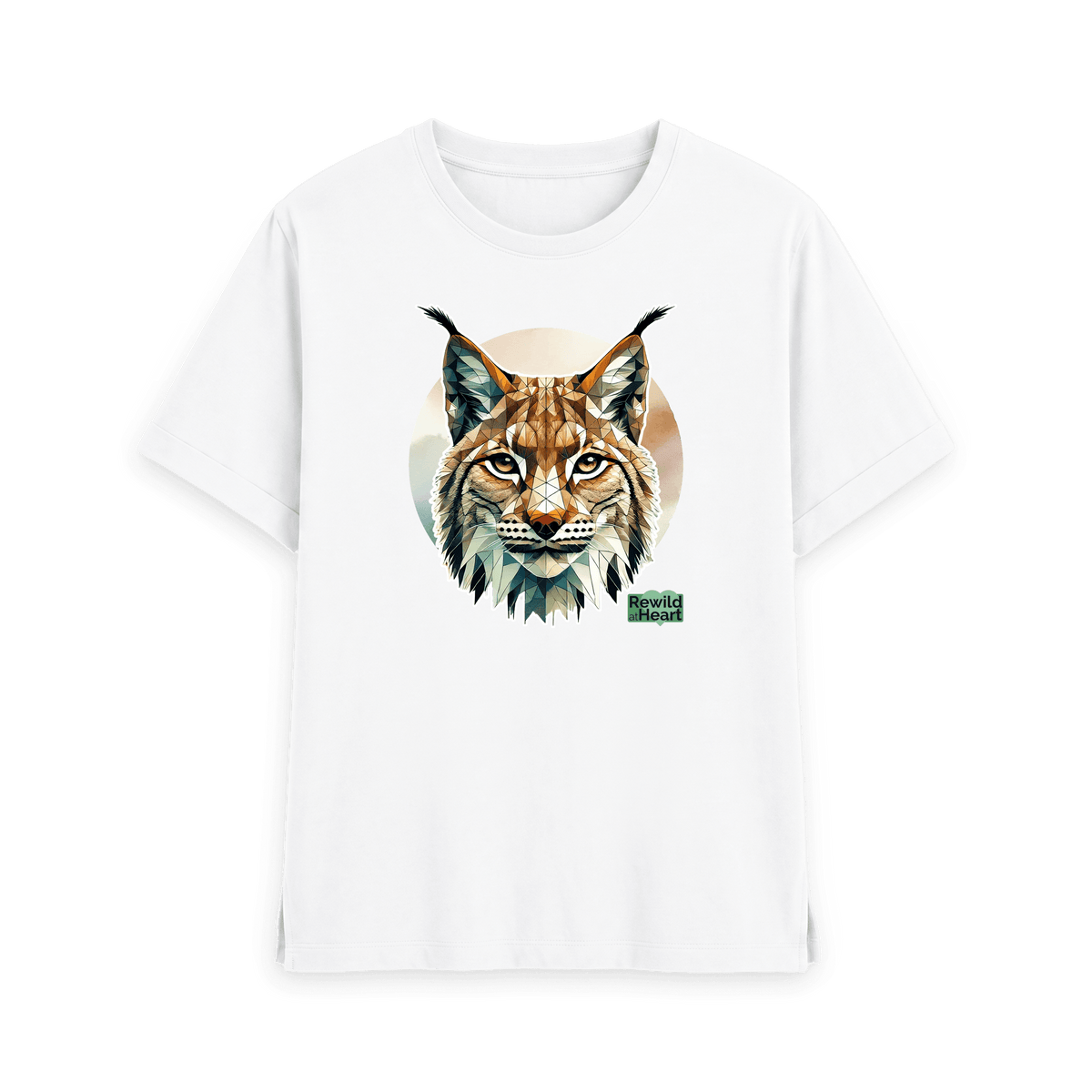 White Printed T-shirt Front