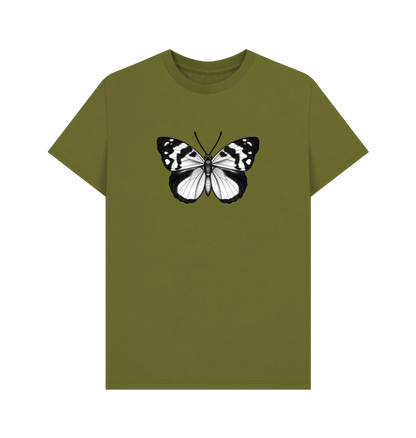 Moss Green Printed T-shirt Front