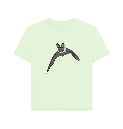 Pastel Green Printed T-shirt Front