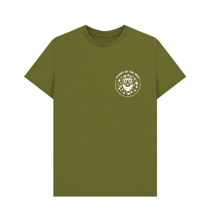 Moss Green Printed T-shirt