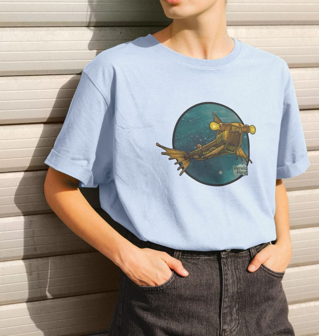 Steampunk Hammerhead Shark Relaxed-Fit T-Shirt