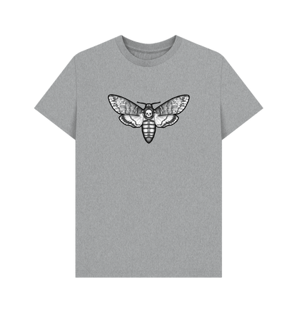 Athletic Grey Printed T-shirt Front