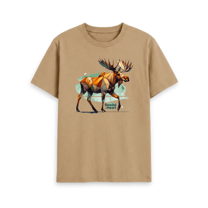 Sand Printed T-shirt Front