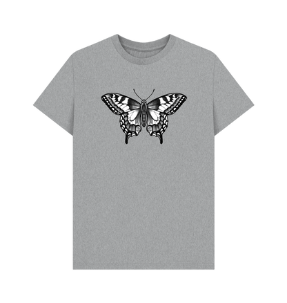 Athletic Grey Printed T-shirt Front