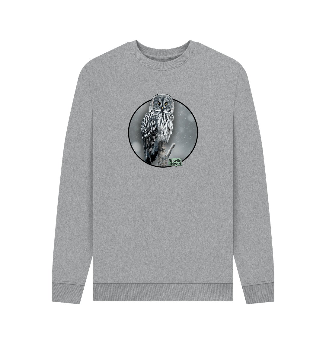 Light Heather Printed Sweater