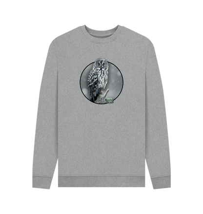 Light Heather Printed Sweater