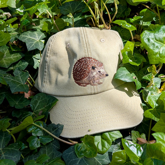 Hedgehog Embroidered Baseball Cap
