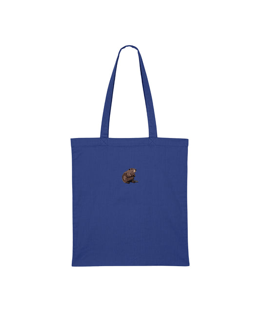 Beaver Embroidered Tote Bag