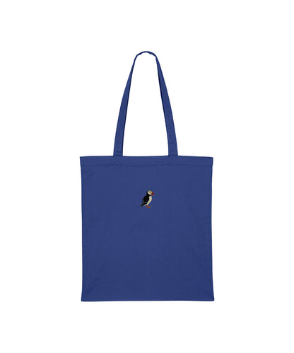 Puffin Embroidered Tote Bag