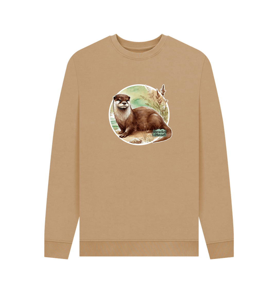 Sand Riverside Otter Men's Sweater