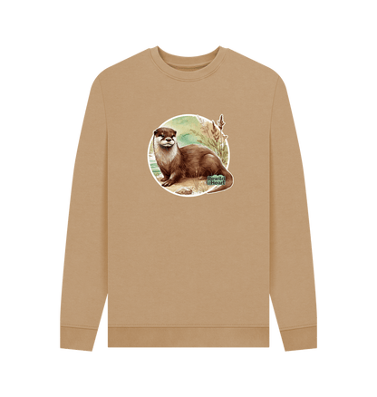 Sand Riverside Otter Men's Sweater