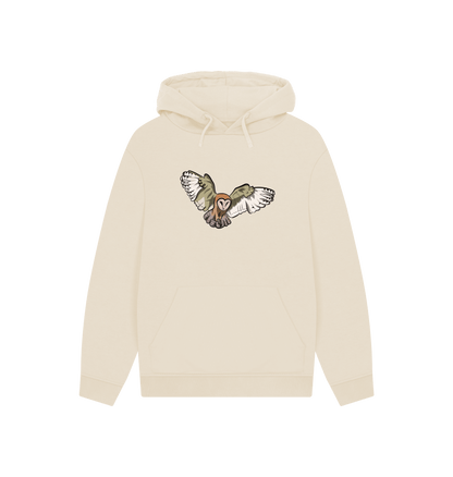Oat Printed Hoody Front