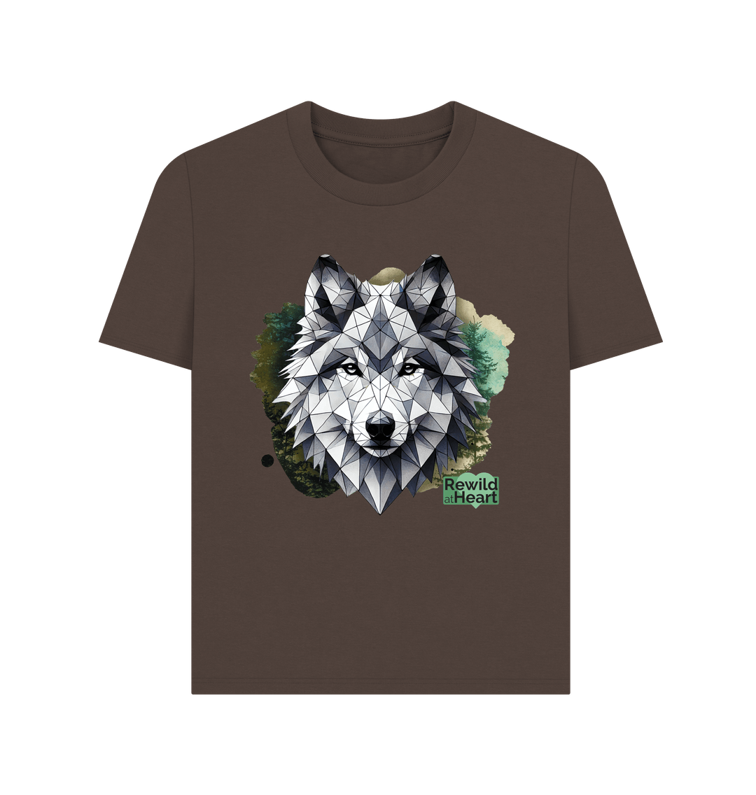 Chocolate Wolf Wilderness Women's Classic T-Shirt