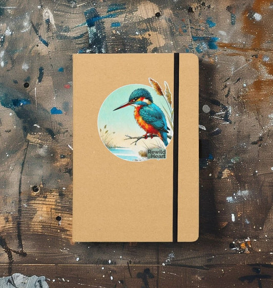 Kingfisher in the Reeds Notepad