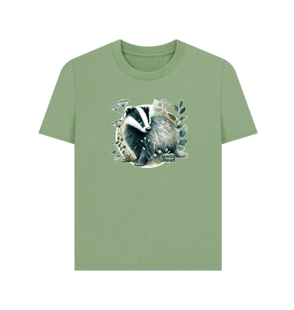 Sage Printed T-shirt Front