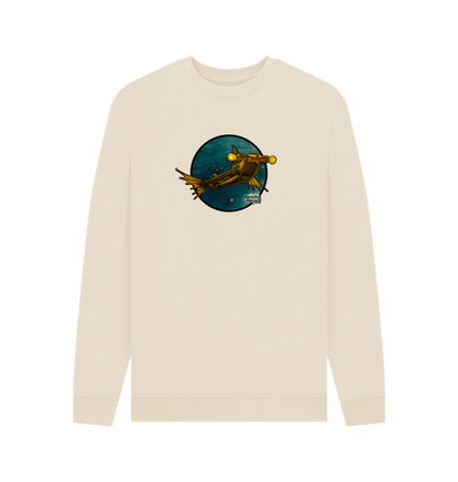 Oat Printed Sweater Front