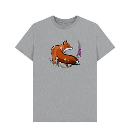 Athletic Grey Printed T-shirt Front
