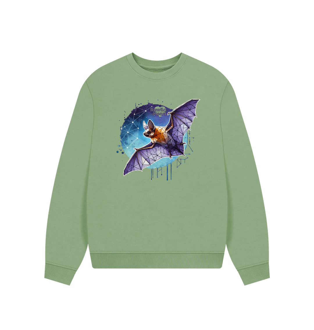 Sage Bat Summer | Women's Oversized Jumper